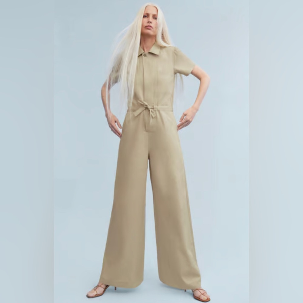 Goop G.Label Gwyneth Paltrow Christina Wide Leg jumpsuit